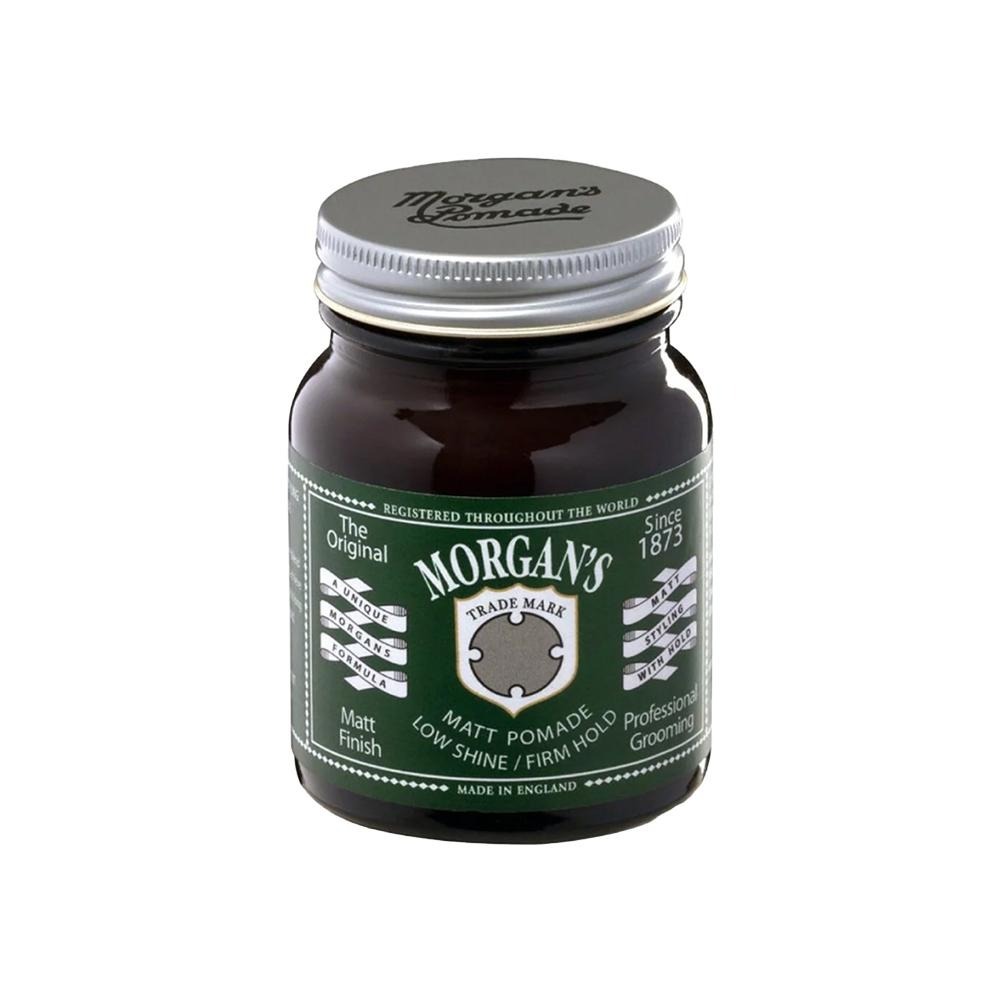 【魅惑堤緹🚀】Morgans Pomade 銀 綠 黑 髮油 水洗式髮油 油頭 超強力 造型 強力 髮蠟 定型 髮泥-細節圖4