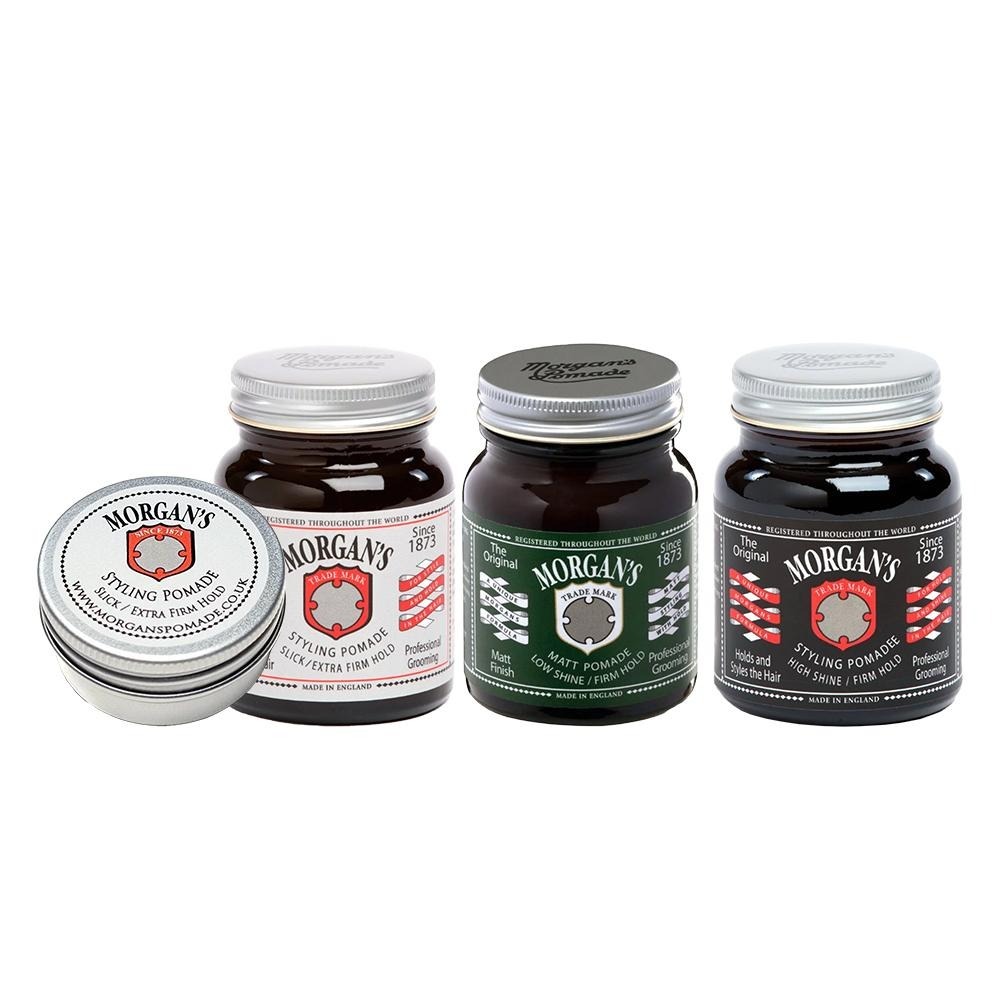 【魅惑堤緹🚀】Morgans Pomade 銀 綠 黑 髮油 水洗式髮油 油頭 超強力 造型 強力 髮蠟 定型 髮泥-細節圖6