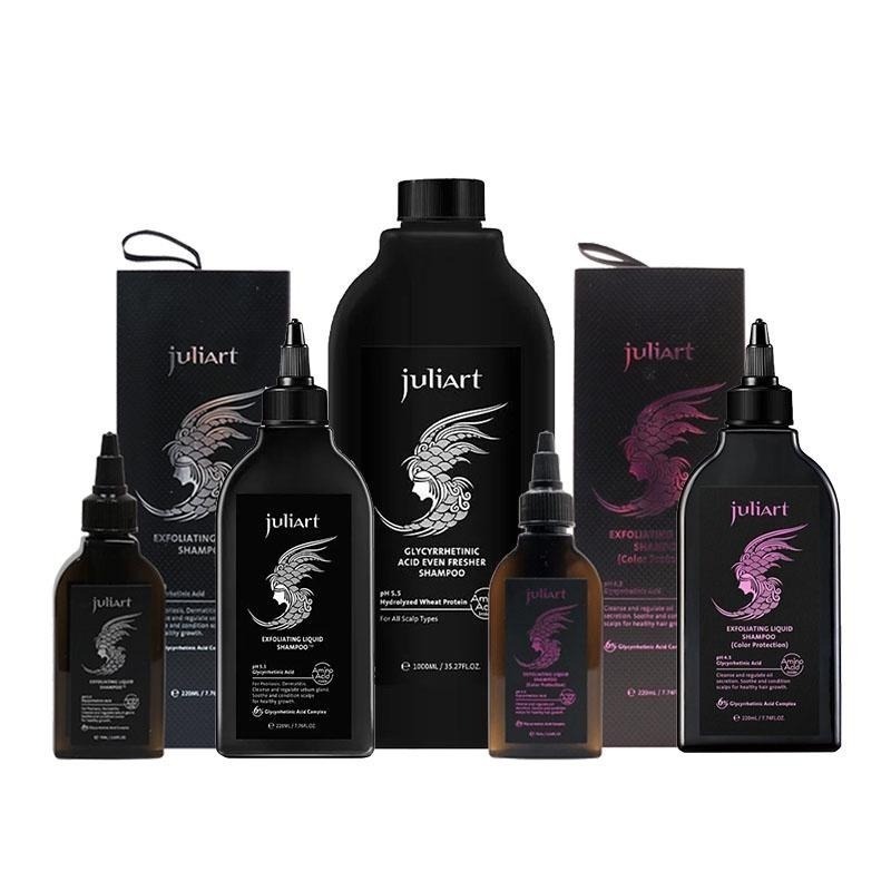 【魅惑堤緹🚀】juliart 覺亞 甘草次酸角質淨化液 護色 220ml/1000ml 淨化液 液態洗髮精 頭皮-細節圖2