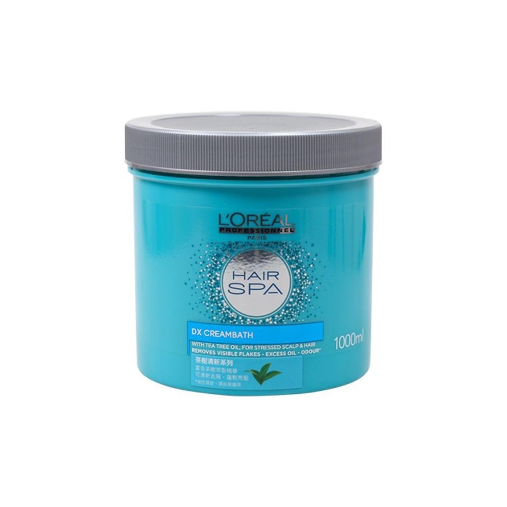 【魅惑堤緹🚀】Loreal 萊雅 茶樹清新髮霜 1000ml 去屑 舒緩 油頭 護髮 頭皮 Hair SPA-細節圖3