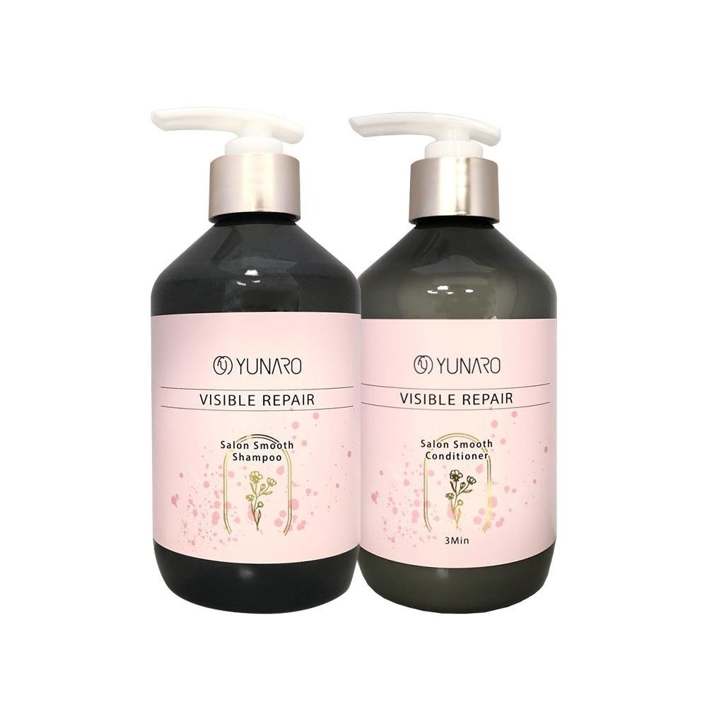 【魅惑堤緹🚀】YUNARO 蘊洛 綠玫瑰亮澤洗髮露 綠玫瑰亮澤護髮乳 400ml 洗髮 免沖 護髮 造型 打底 毛躁-細節圖2