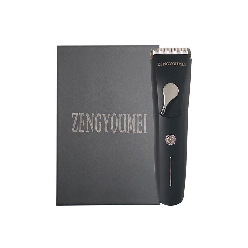 【魅惑堤緹🚀】ZENGYOUMEI 真優美 消光黑 專業充電式理髮器 剃頭刀電動 理髮電剪 電推剪 電動 造型-細節圖6