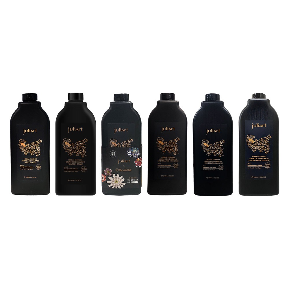 【魅惑堤緹🚀】juliart 覺亞 草本健髪胺基酸洗髮精 五月的芙絲特 蒙馬特散策 絢日莫西多 姜檸恬萃 洗髮 控油-細節圖2