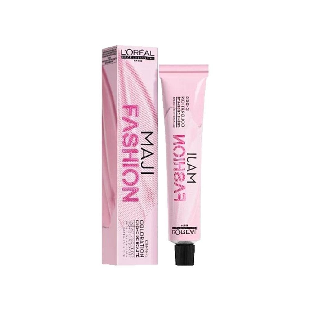 【魅惑堤緹🚀】LOREAL 萊雅 MajiFashion 染膏 基色 完美酷棕 夜墨彩 薄冷霧 絲緞光 活力濃 純色-細節圖2