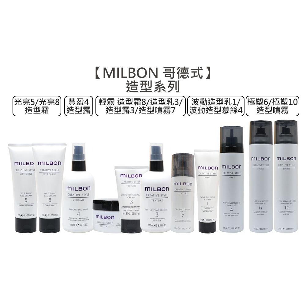 【魅惑堤緹🚀】Milbon 哥德式 絲柔 光亮造型霜 輕霧造型露 豐盈造型露 波動造型乳 輕霧造型霜 極塑 造型-細節圖3