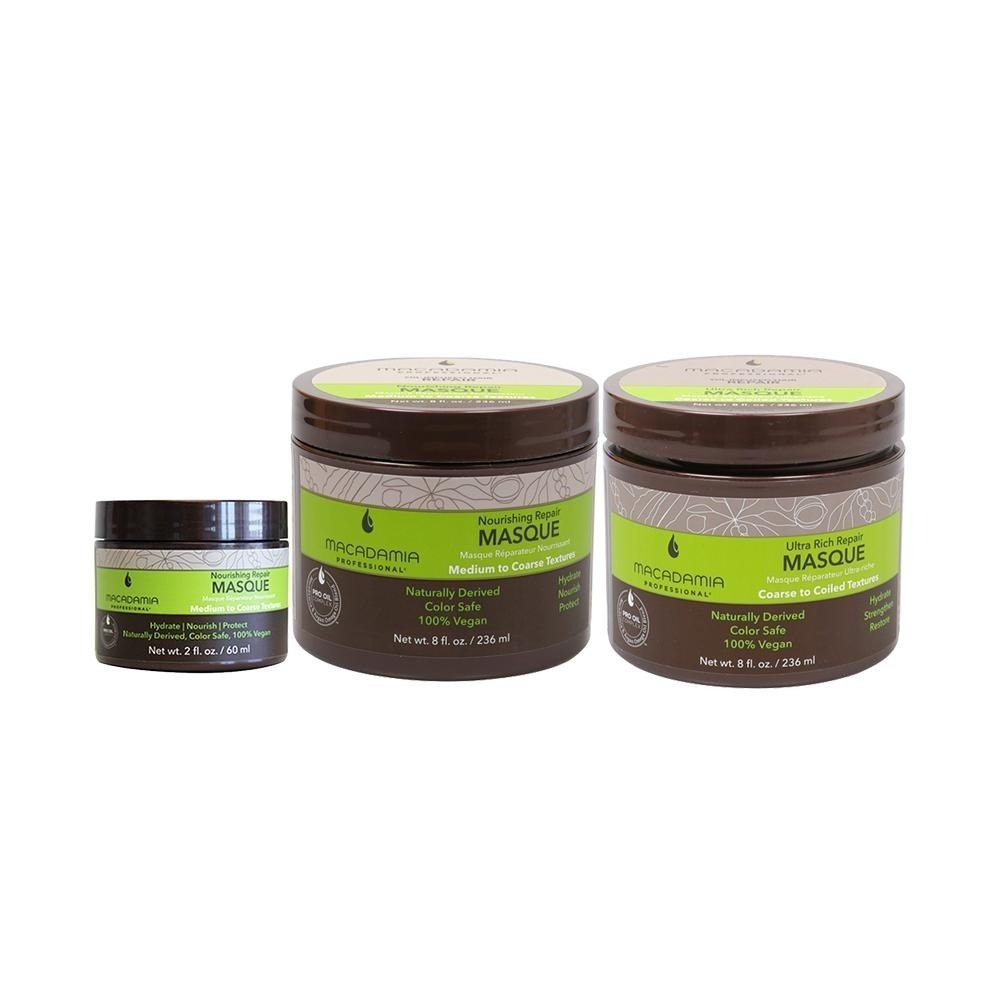 【魅惑堤緹🚀】Macadamia 瑪卡奇蹟油 潤澤髮膜 超潤澤髮膜 60ml 236ml 髮膜 夏威夷果油 髮油-細節圖5