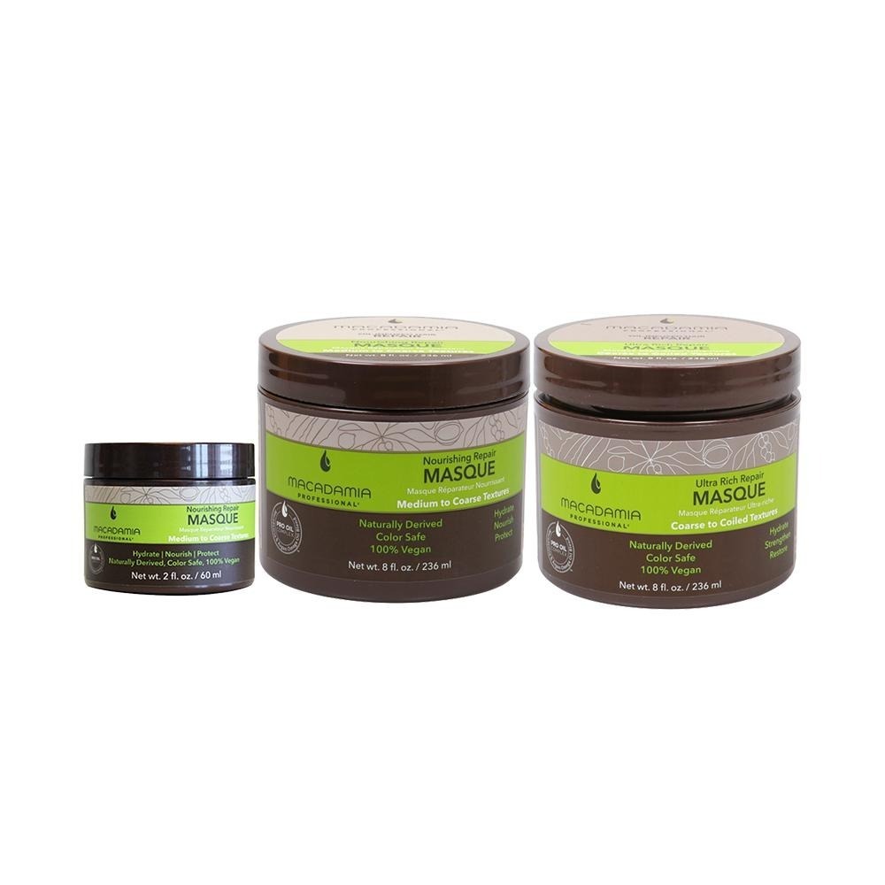 【魅惑堤緹🚀】Macadamia 瑪卡奇蹟油 潤澤髮膜 超潤澤髮膜 60ml 236ml 髮膜 夏威夷果油 髮油-細節圖5