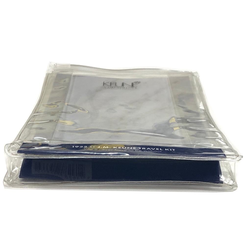 【魅惑堤緹🚀】KEUNE 肯葳 精美旅行隨身防水防潮袋 旅行 透明拉鍊袋 防水 收納袋 迷你 夾鏈袋 出國-細節圖2