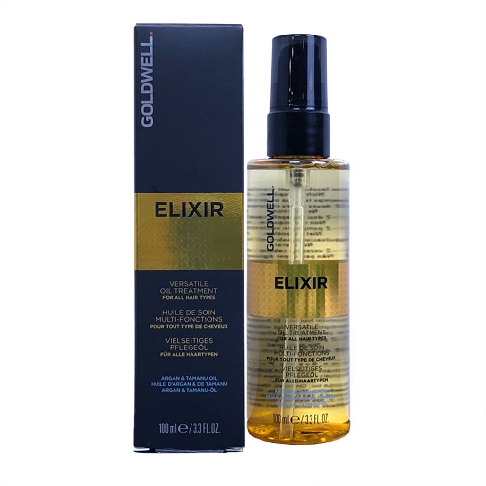 【魅惑堤緹🚀】歌薇 GOLDWELL 動感 捲髮滋潤霜 ELIXIR 精粹金油 捲髮 保濕 護髮 護髮油 毛躁-細節圖3