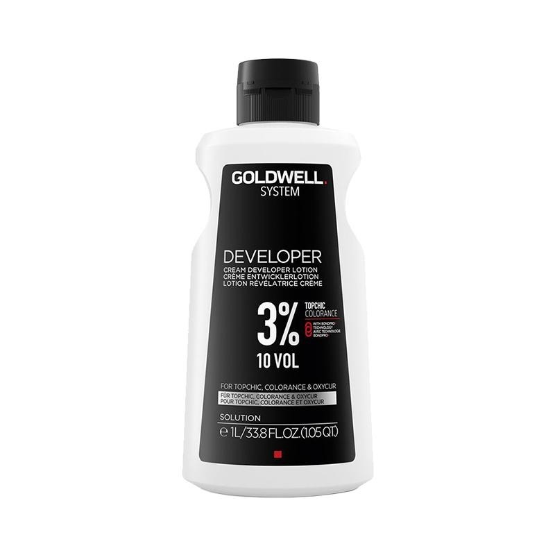 【魅惑堤緹🚀】Goldwell 歌薇 TOPCHIC 妲麗 永久染 雙氧水 1L 雙氧乳 雙氧液 染髮劑 上色水-細節圖4