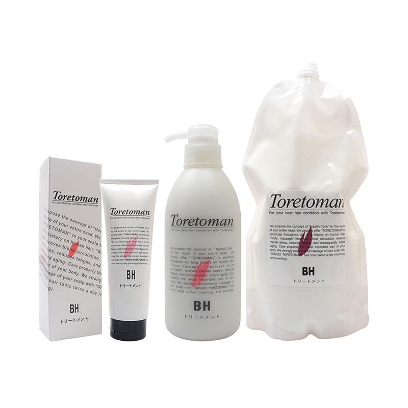 【魅惑堤緹🚀】Suntori 桑多麗 Toretoman BH 延命草質感護髮素 護髮素 洗髮 護髮 沖洗 正品公司貨-細節圖2