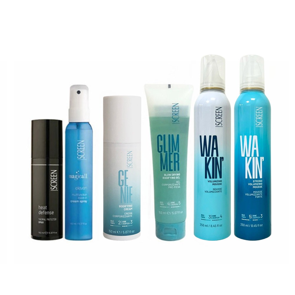 【魅惑堤緹🚀】SCREEN 斯古林 輕力/強力慕絲 造型 質感造型乳 魔法11噴霧 蓬蓬膠 防火牆噴霧 造型 公司貨-細節圖2