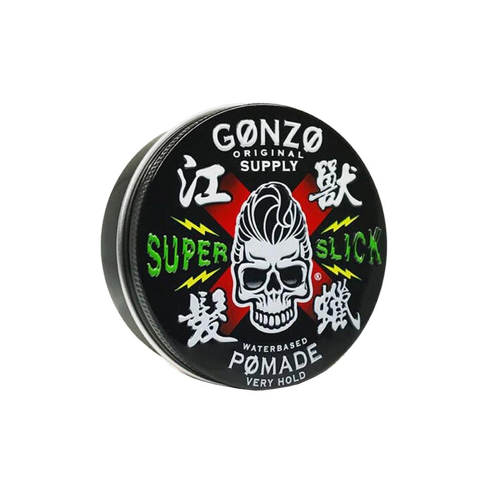 【魅惑堤緹🚀】Gonzo 江獸髮油 強獸髮油 抗濕熱型水性髮油 水洗 油頭 抗汗 髮油 髮蠟 超強 定型 髮泥 香水-細節圖2