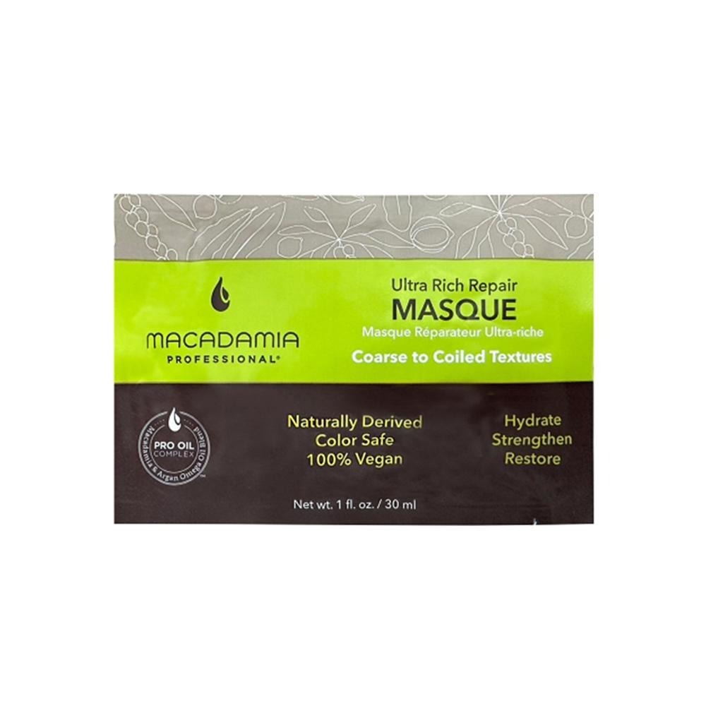 【魅惑堤緹🚀】Macadamia 瑪卡奇蹟油 潤澤髮膜 超潤澤髮膜 輕柔髮膜 30ml 髮膜 洗髮 髮油 護髮 潤髮-細節圖2