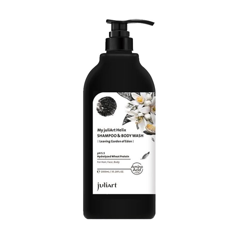 【魅惑堤緹🚀】juliart 覺亞 三合一洗髮沐浴露 1000ml 洗髮 沐浴 三合一 保濕 控油 去屑 清涼-細節圖3