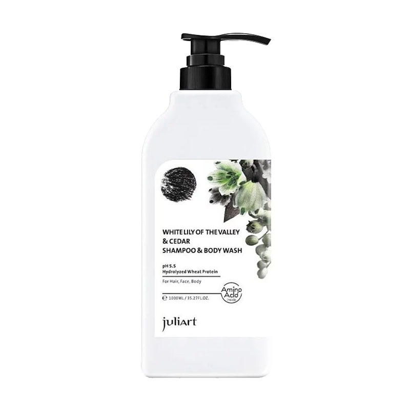 【魅惑堤緹🚀】juliart 覺亞 三合一洗髮沐浴露 1000ml 洗髮 沐浴 三合一 保濕 控油 去屑 清涼-細節圖4