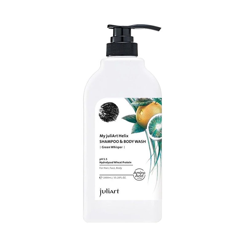 【魅惑堤緹🚀】juliart 覺亞 三合一洗髮沐浴露 1000ml 洗髮 沐浴 三合一 保濕 控油 去屑 清涼-細節圖8