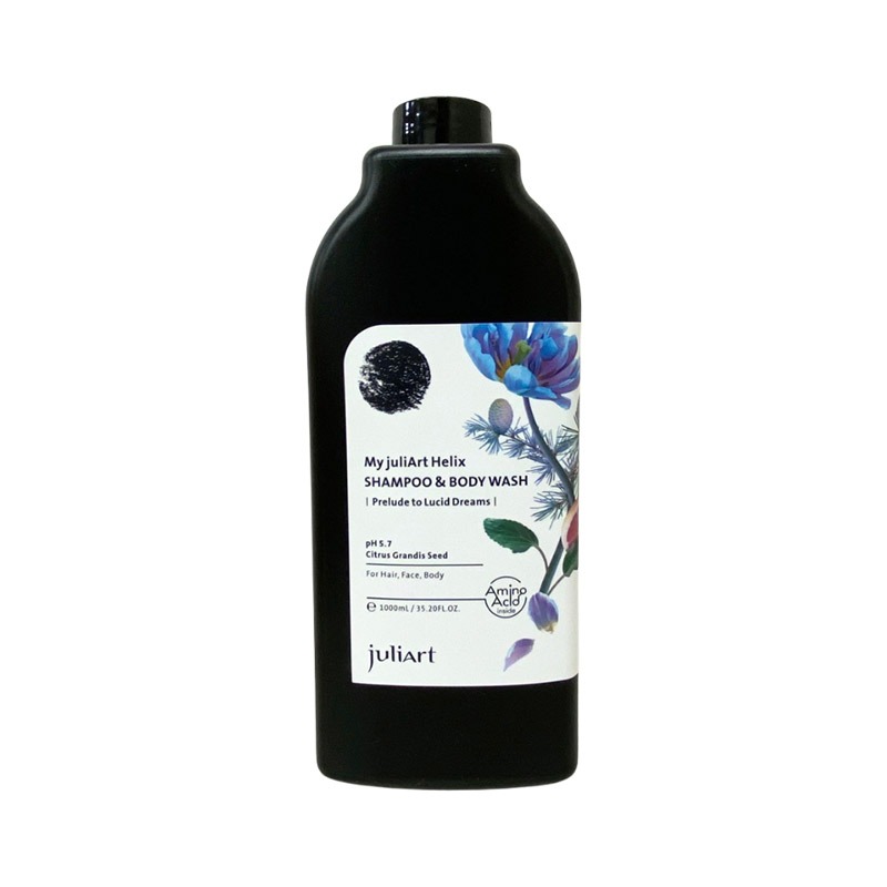 【魅惑堤緹🚀】juliart 覺亞 三合一洗髮沐浴露 1000ml 洗髮 沐浴 三合一 保濕 控油 去屑 清涼-細節圖9