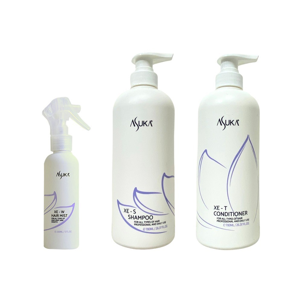 【魅惑堤緹🚀】ASUKA lotus 蓮花 XE-S髮浴 XE-T 重建霜 XE-W 髮妝水 受損 燙染 自然捲救星-細節圖2