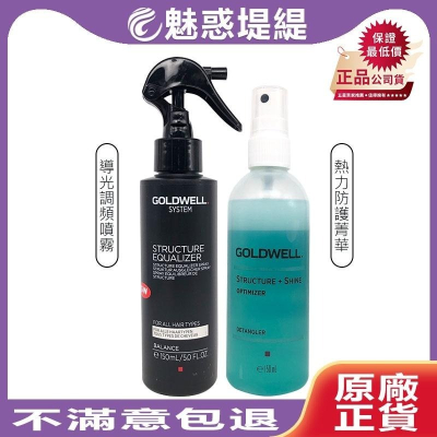 【魅惑堤緹】歌薇 GOLDWELL 光感 導光調頻噴霧/熱力防護菁華 150ml 噴霧 免沖洗 護髮 公司貨