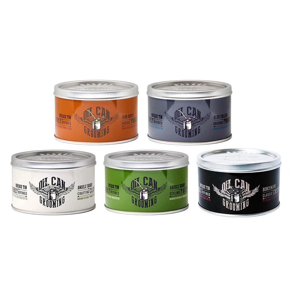 【魅惑堤緹🚀】Oil Can 黑手 髮油 水洗式髮油 5色 原創 凝土 油性髮油 髮泥 髮霜 oilcan 髮蠟-細節圖7