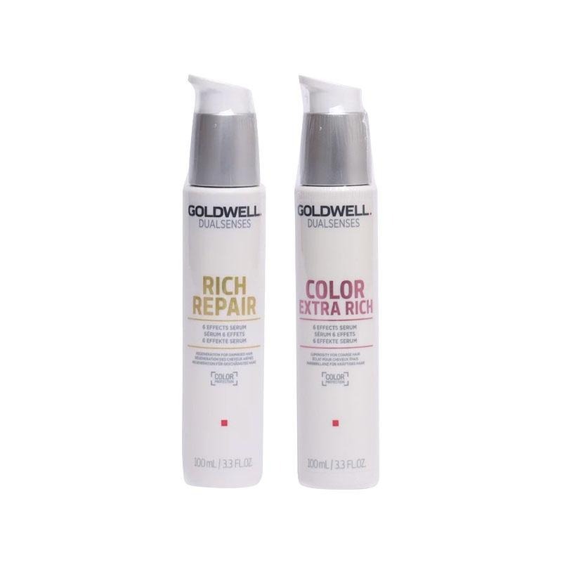 【魅惑堤緹🚀】歌薇 GOLDWELL 水感6效精華 光感6效精華 100ml 免沖洗 護髮 精華液 六效精華 公司貨-細節圖2