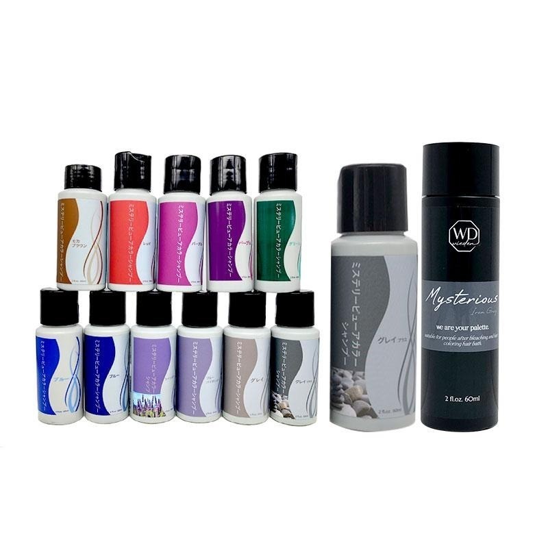 【魅惑堤緹🚀】WIEDEN 川越 謎漾炫彩髮浴 60ml 洗髮精 補色洗 矯色洗 增色洗 加強灰 帷登 髮浴 染髮-細節圖2