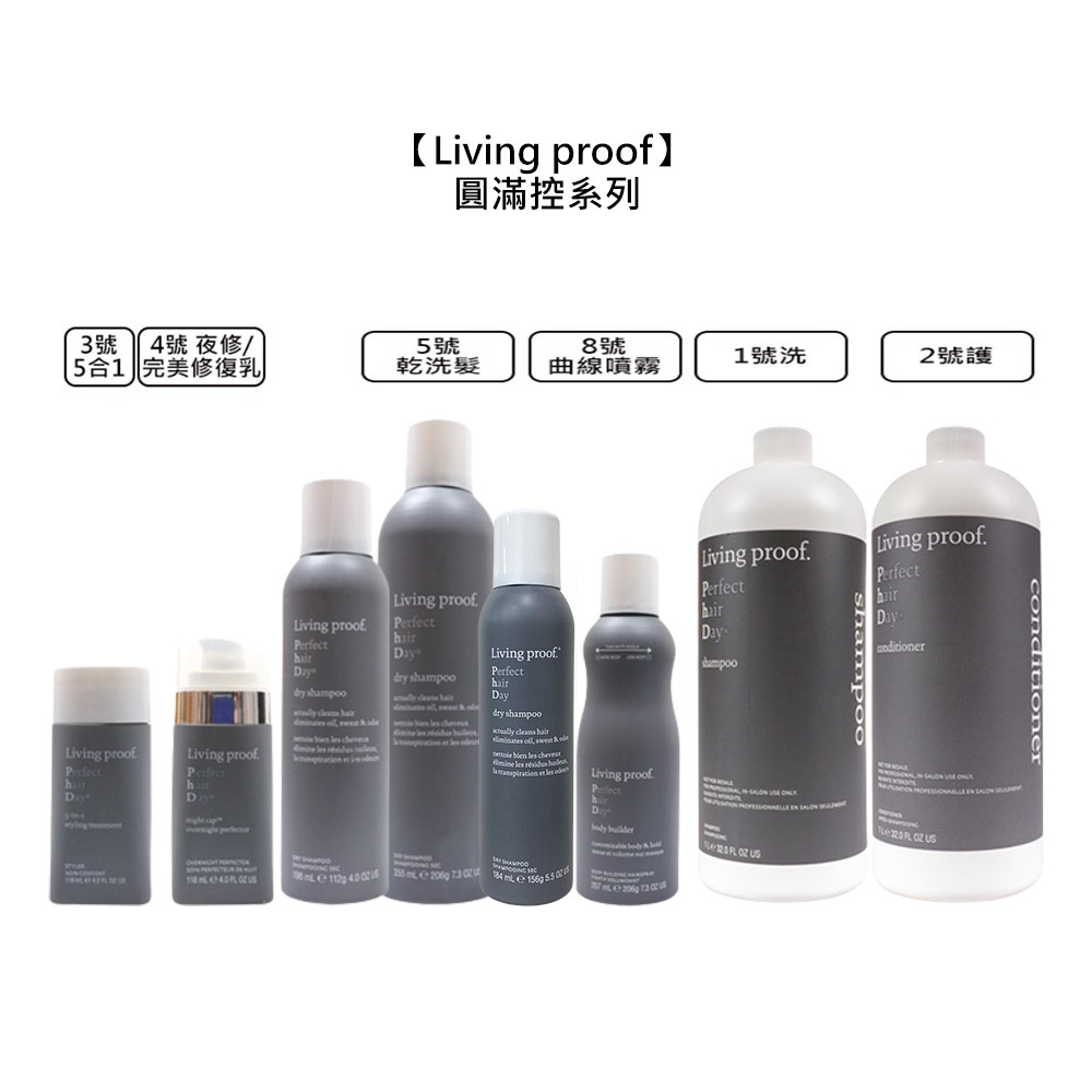 【魅惑堤緹🚀】Living proof 圓滿控 圓滿3號5合1 4號夜修 乾洗髮 圓滿5號 圓滿8號 免沖護髮 公司貨-細節圖3