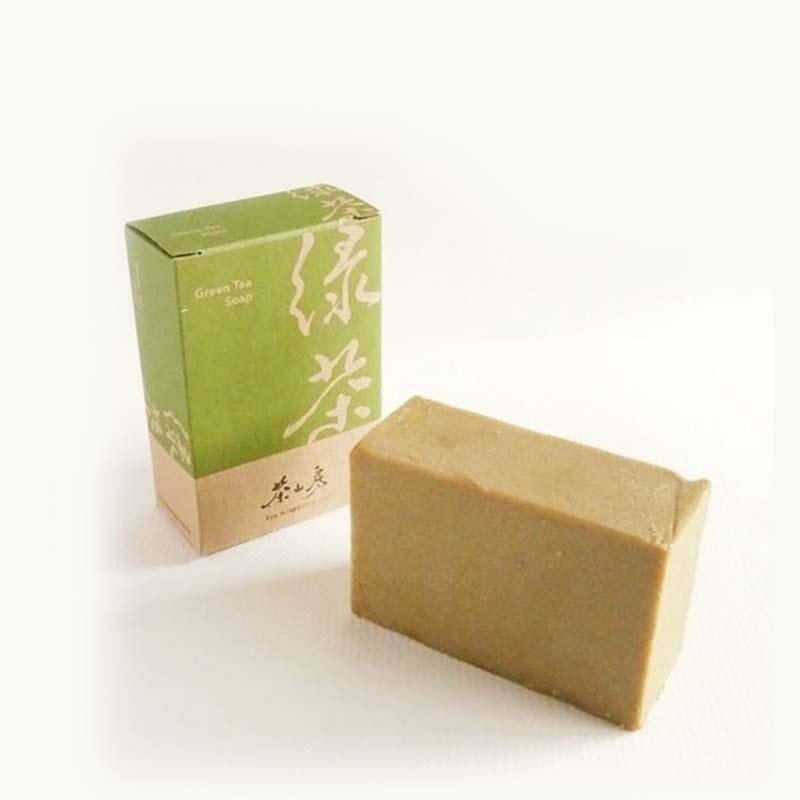【魅惑堤緹】茶山房 肥皂 綠茶皂 100G 健康肥皂 綠茶 手工皂 #公司貨-細節圖3