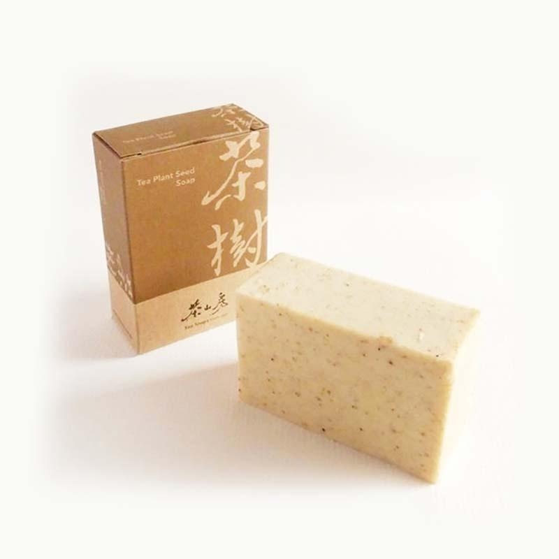 【魅惑堤緹】茶山房 肥皂 艾草香茅皂 茶樹 綠茶 左手香 100G 盒裝 公司貨 肥皂 洗臉 沐浴-細節圖3
