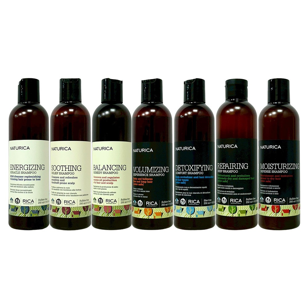 【魅惑堤緹🚀】RICA 洗髮精系列 250ml/1000ml 保濕 修護 控油 強韌 豐盈 去汙 洗髮 頭皮 調理-細節圖3