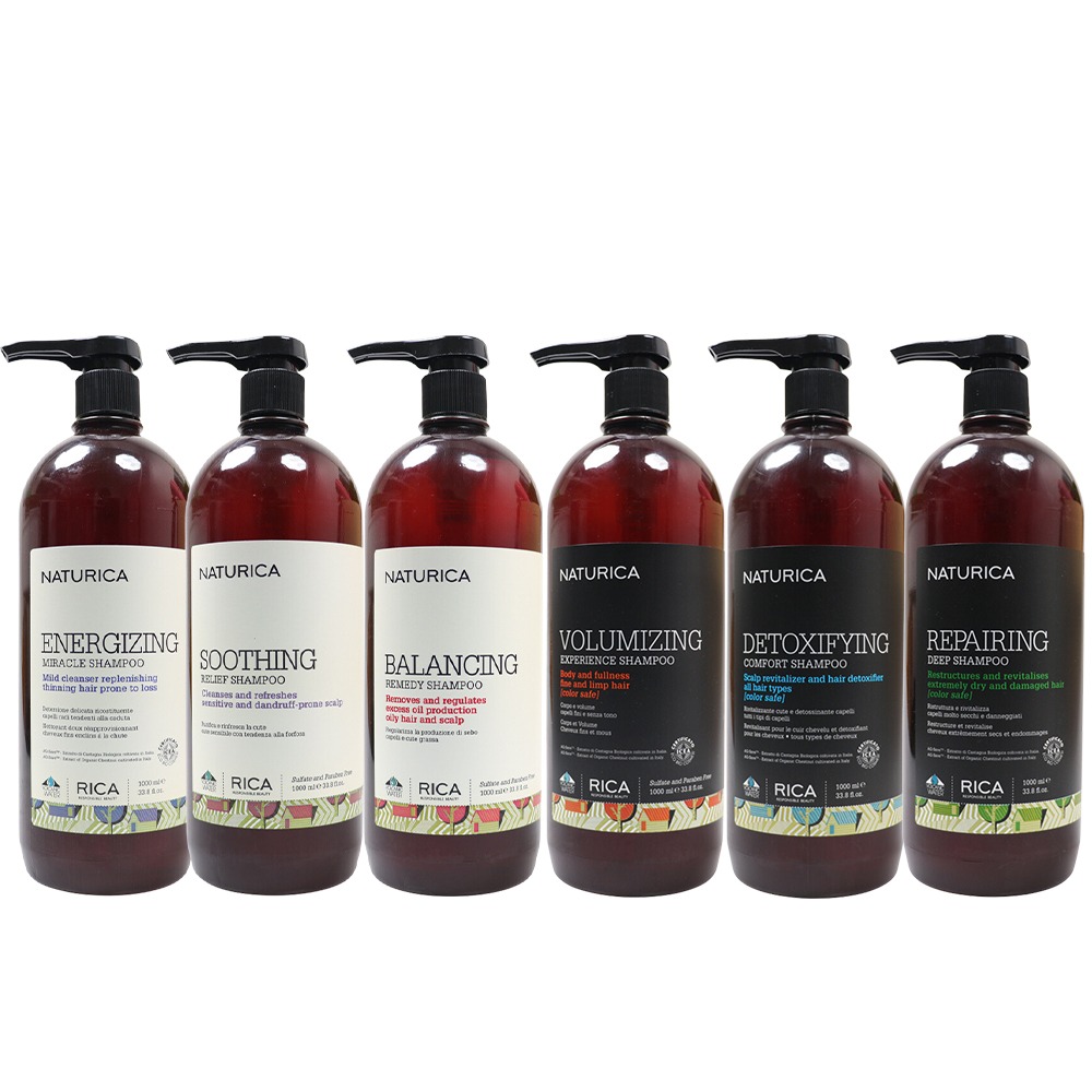 【魅惑堤緹🚀】RICA 洗髮精系列 250ml/1000ml 保濕 修護 控油 強韌 豐盈 去汙 洗髮 頭皮 調理-細節圖4