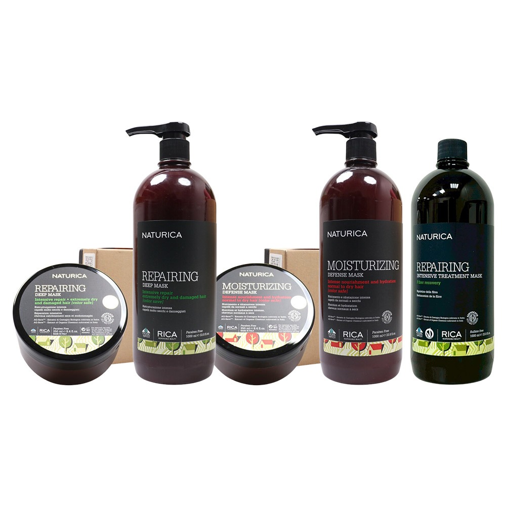 【魅惑堤緹🚀】RICA 強效鎖水保濕髮膜 重建修復髮膜 強效修復髮膜 護髮 髮膜 捲髮 沖洗 保濕 修護 公司貨-細節圖2