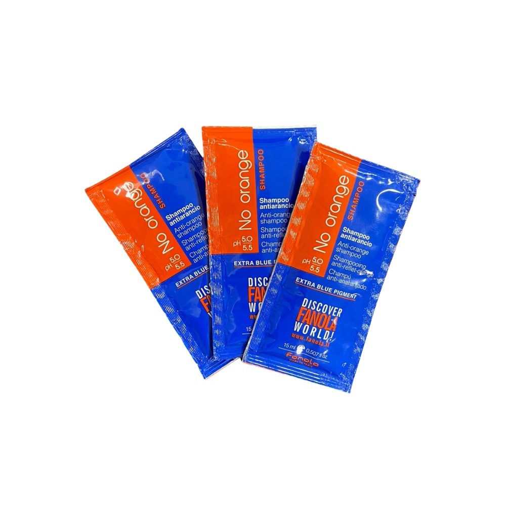 【魅惑堤緹🚀】FANOLA 芙洛拉 去黃髮浴 去橘髮浴 去橘髮膜 試用包 15ml 去黃洗髮精 固色 護色 矯色洗-細節圖3