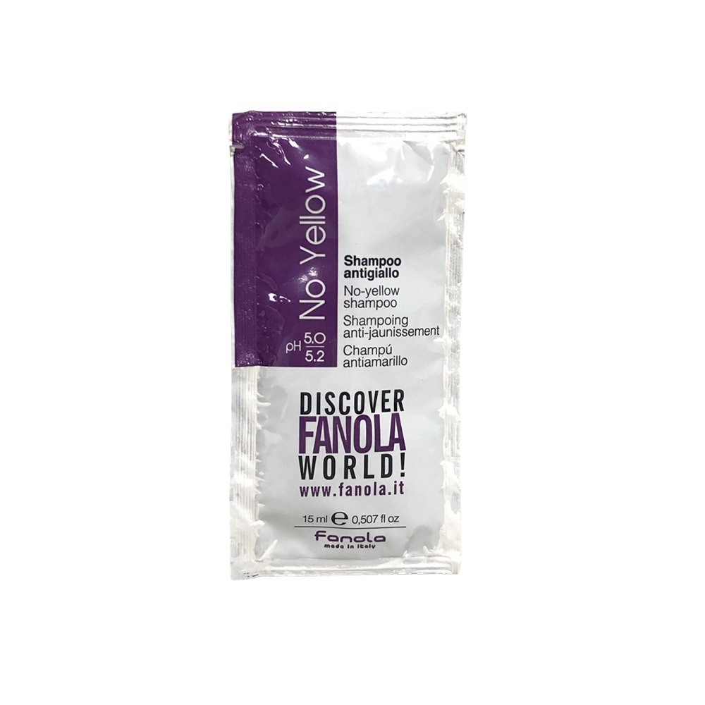 【魅惑堤緹🚀】FANOLA 芙洛拉 去黃髮浴 去橘髮浴 去橘髮膜 試用包 15ml 去黃洗髮精 固色 護色 矯色洗-細節圖4