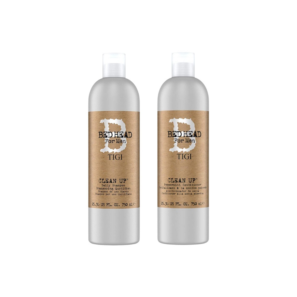 【魅惑堤緹🚀】TIGI Bed Head 男士 純淨洗髮精 修護素 750ml 洗髮 潤髮 護髮 清爽 涼感 頭皮-細節圖2