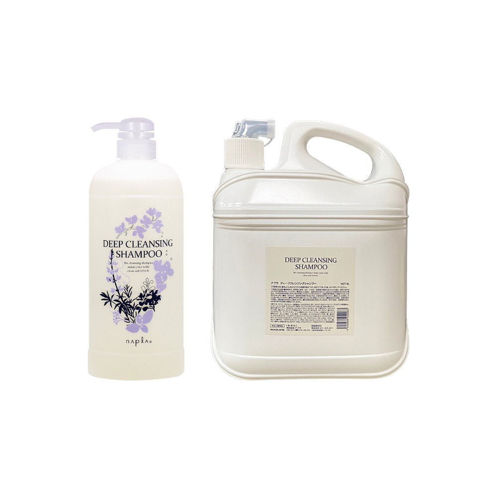 【魅惑堤緹🚀】Napla 娜普菈 深層淨化洗髮精 1000ml 4000ml 洗髮精 髮浴 涼感 保濕 頭皮 異味-細節圖2