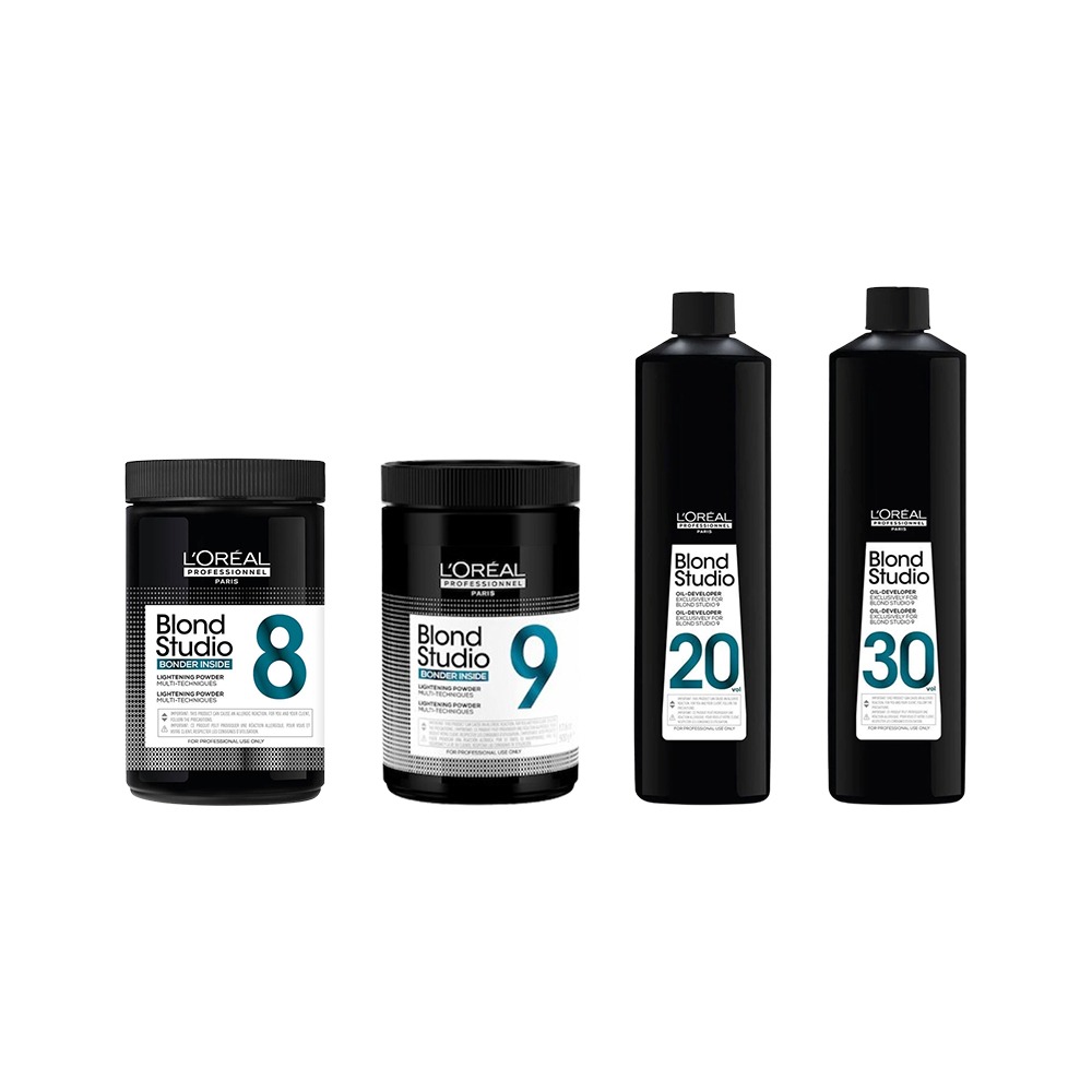 【魅惑堤緹🚀】Loreal 萊雅 白金全能9 專用雙氧乳 淨色粉 雙氧水 漂粉 褪色 漂髮 染髮-細節圖2