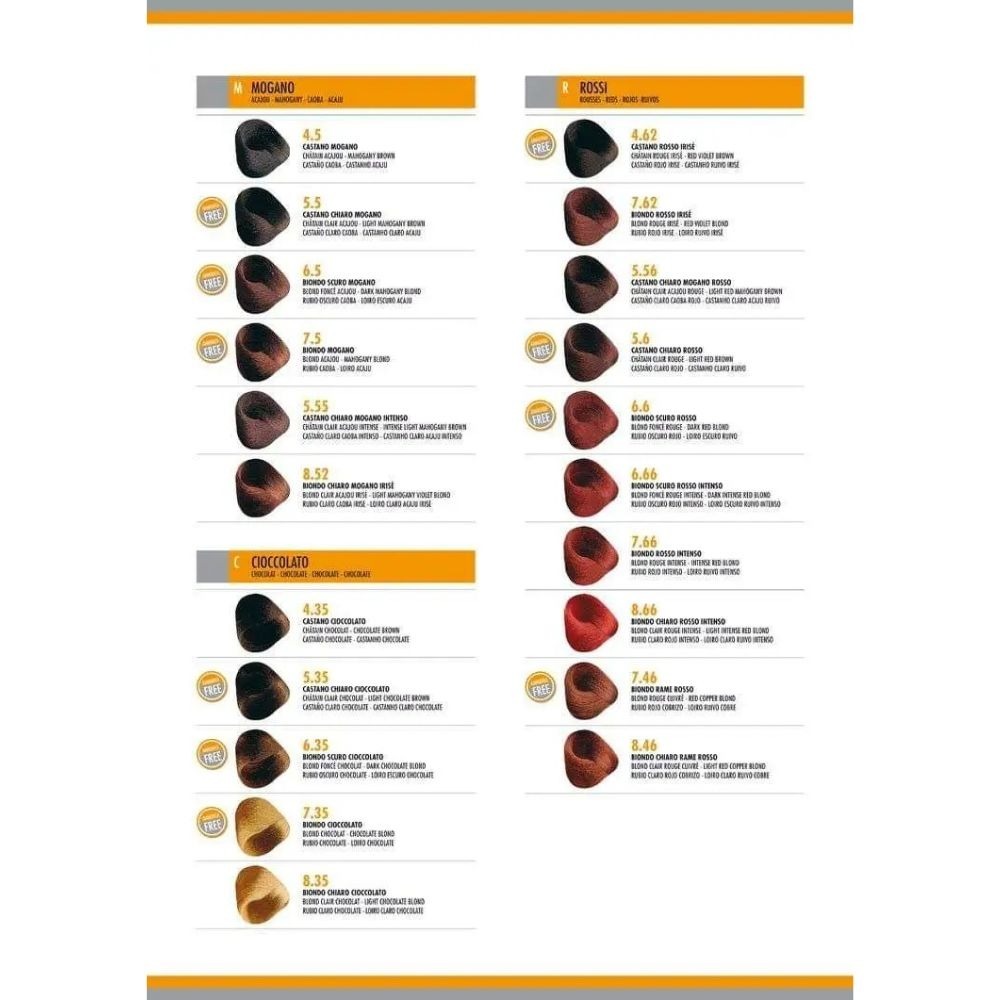 【魅惑堤緹🚀】Compagnia Del colore 卡芬妮 美髮染髮霜 100ml 染髮膏 染膏 永久染 染劑-細節圖6