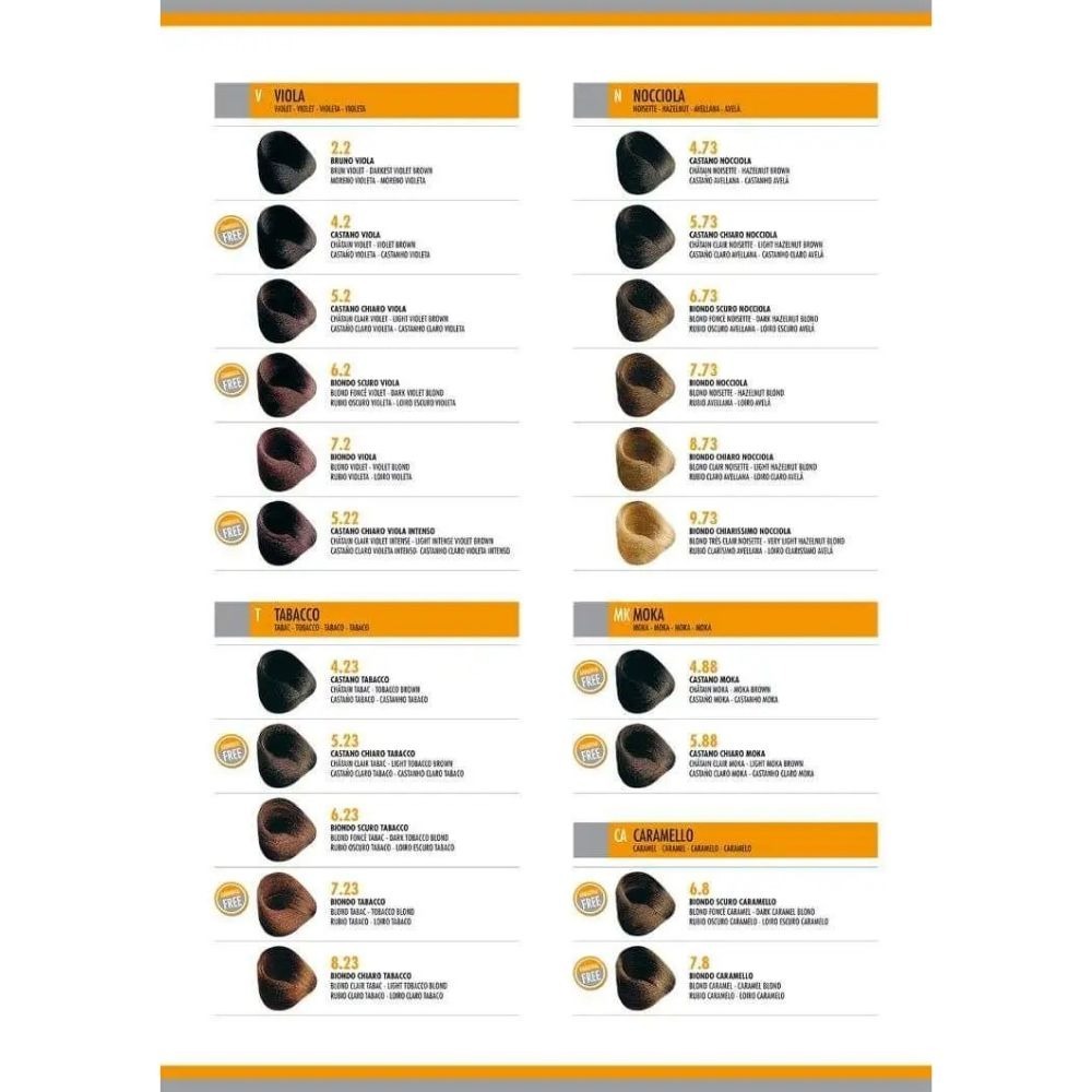 【魅惑堤緹🚀】Compagnia Del colore 卡芬妮 美髮染髮霜 100ml 染髮膏 染膏 永久染 染劑-細節圖8