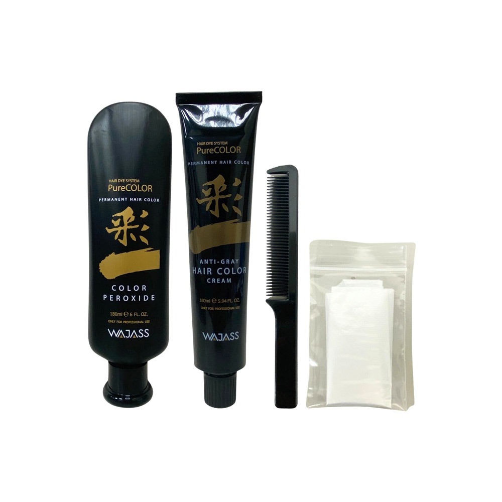 【魅惑堤緹🚀】WAJASS 威傑士 豐彩護髮染髮霜 180ml+180ml 染髮 護髮 染膏 染髮劑 染劑 白髮-細節圖3
