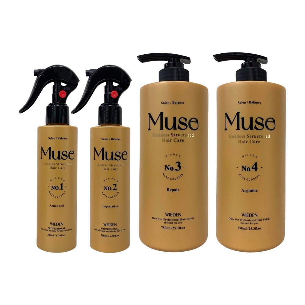 【魅惑堤緹🚀】WIEDEN 川越 MUSE 女神結構護髪 護髮 保濕 滋潤 柔順 燙染 修復 公司貨-細節圖2