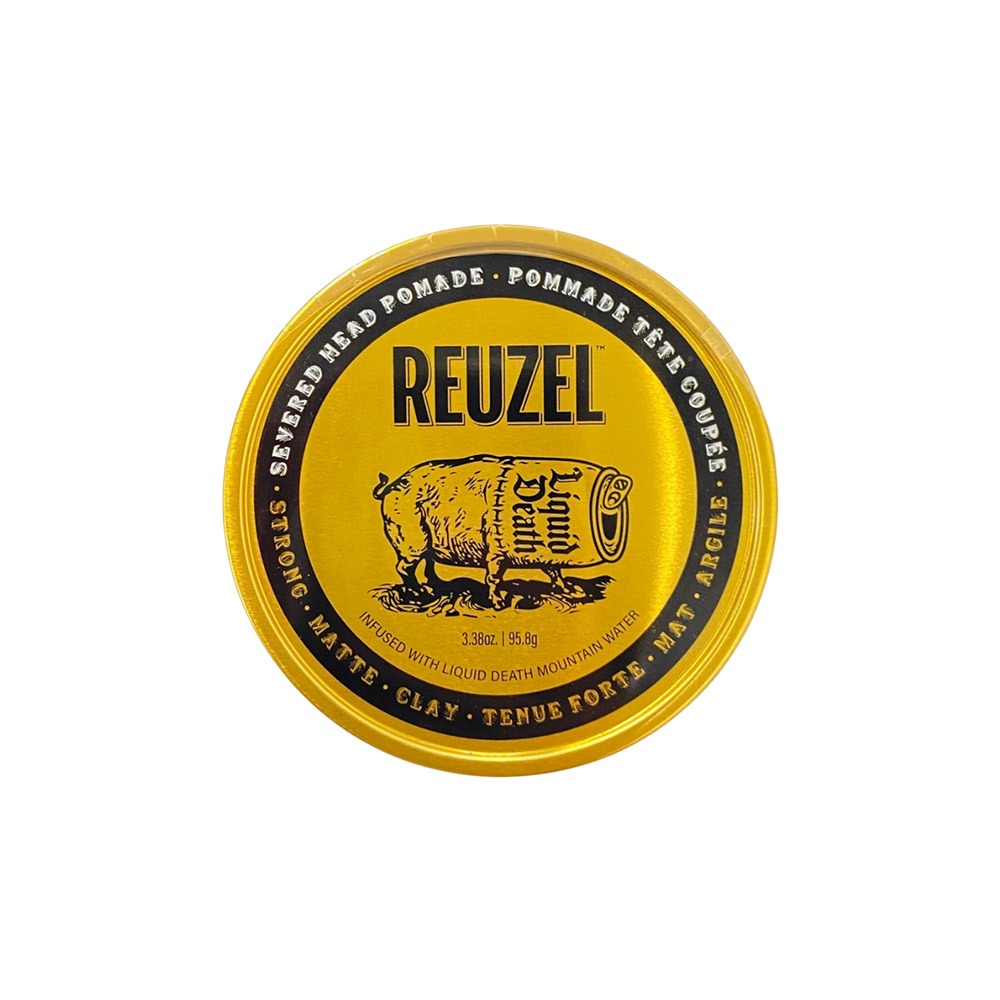 【魅惑堤緹🚀】REUZEL 荷蘭豬油 黑金豬超強力黏土級水性霧面髮臘 95g 髮臘 造型 定型 公司貨-細節圖3