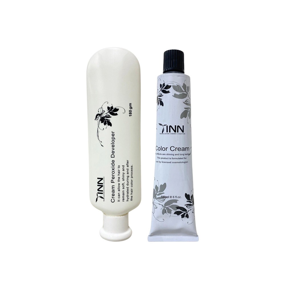 【魅惑堤緹🚀】TINN 婷恩 NP亮彩護髮染髮霜 200ml 新包裝 花白髮 染髮 護髮 染膏 染髮劑 染劑 兩劑式-細節圖4