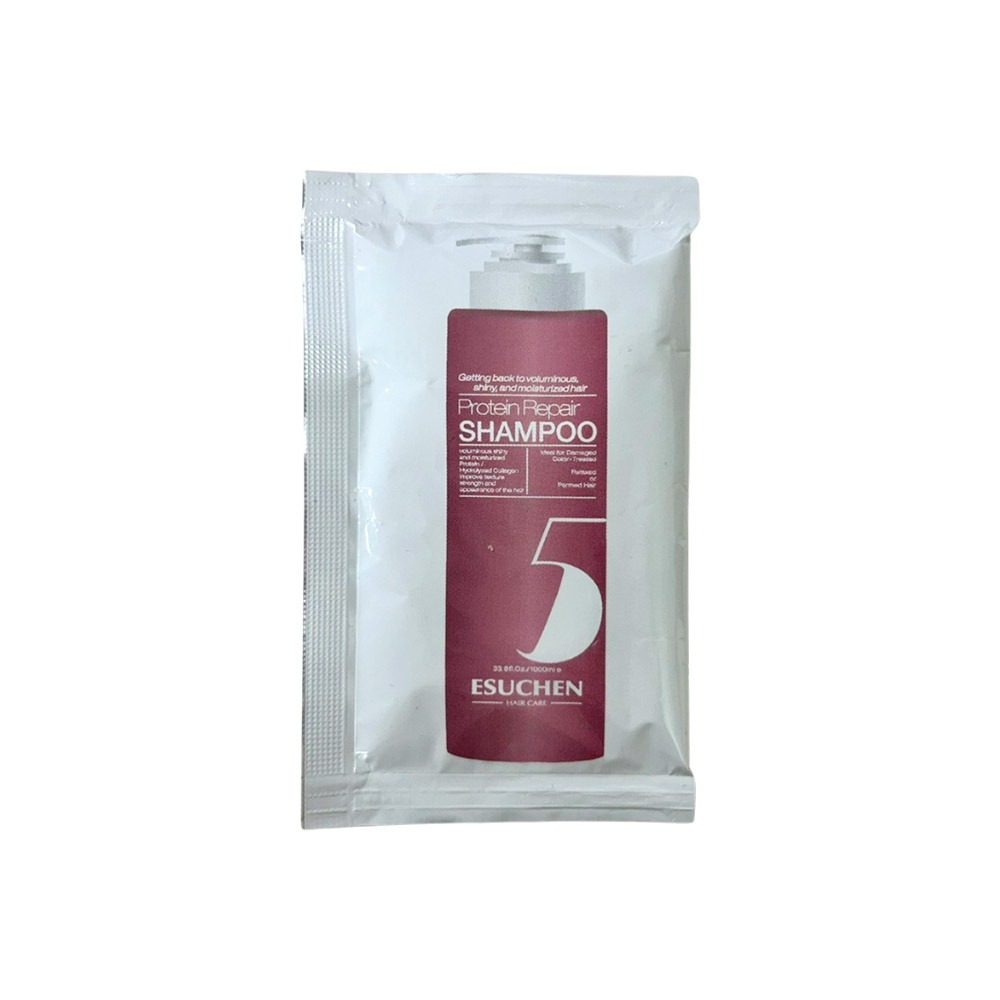 【魅惑堤緹🚀】Esuchen 藝思晨 5號極潤蛋白洗髮精 7號極順蛋白護髮素 15ml 洗髮 護髮 護色 柔順 旅行-細節圖3