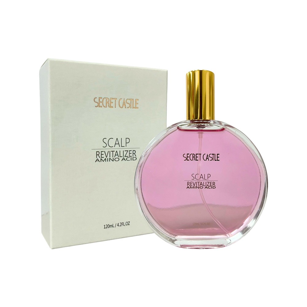 【魅惑堤緹🚀】Secret Castle 秘密城堡 胺基酸髮香養髮液(粉) 120ml 頭皮調理 控油 清爽 頭皮-細節圖2