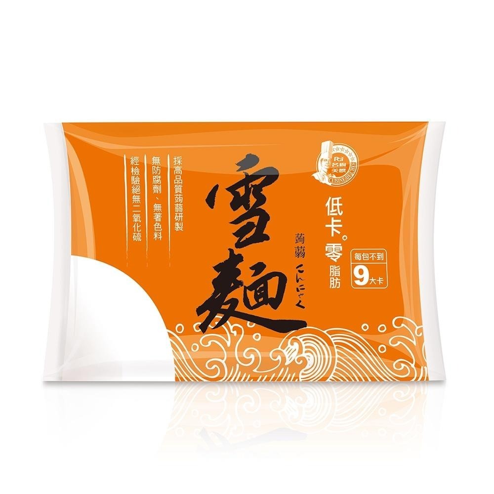 【名廚美饌】蒟蒻雪麵(310g) 賣家宅配賣場 低熱量 消夜美食-細節圖2