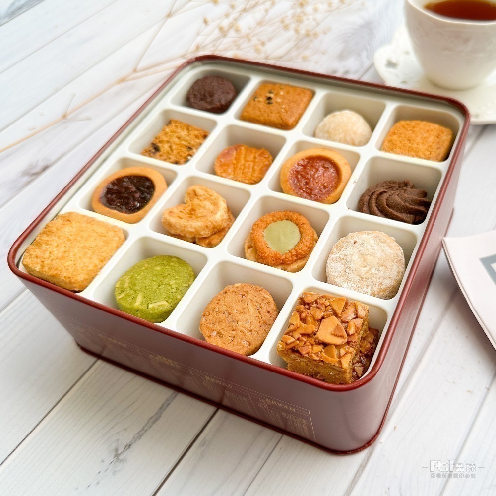 【8%ice】法式手工餅乾禮盒_附贈隨機禮袋(262.5g) 超商取貨最多10盒-細節圖3