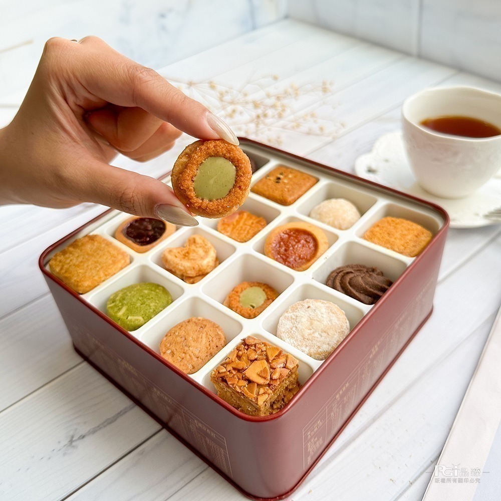 【8%ice】法式手工餅乾禮盒_附贈隨機禮袋(262.5g) 超商取貨最多10盒-細節圖4