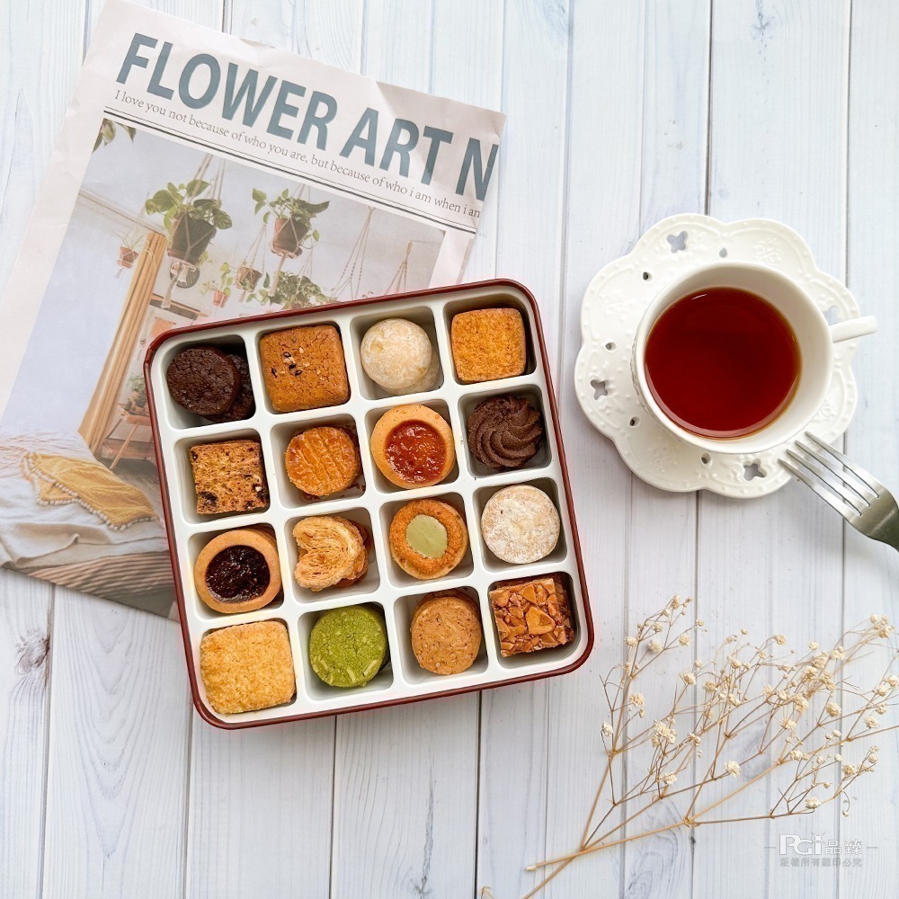 【8%ice】法式手工餅乾禮盒_附贈隨機禮袋(262.5g) 超商取貨最多10盒-細節圖5